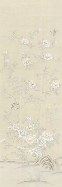 Et Cie Elegant Garden Cream Panel #13