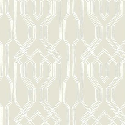 Oriental Lattice Wallpaper | Jeffrey Stevens