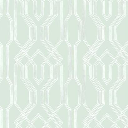 Oriental Lattice Wallpaper | Jeffrey Stevens