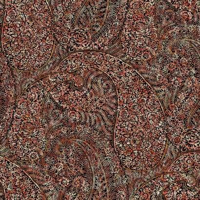 Kashmir Dreams Paisley Wallpaper | Jeffrey Stevens