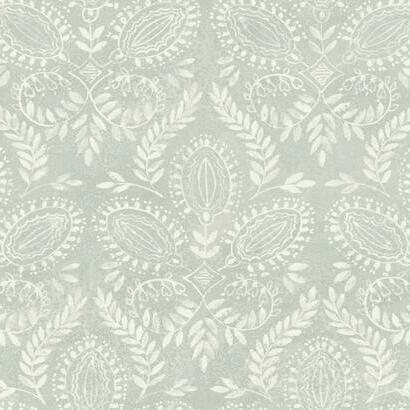 Laurel Damask Wallpaper | Jeffrey Stevens