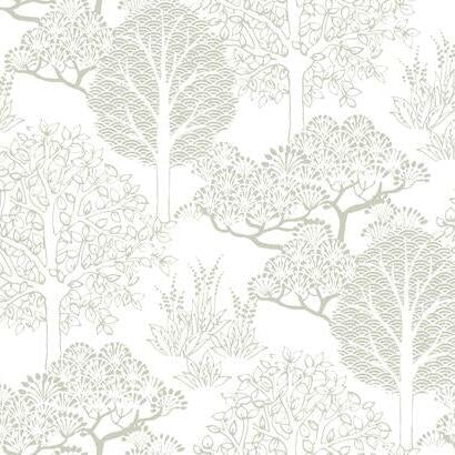 Kimono Trees Wallpaper | Jeffrey Stevens