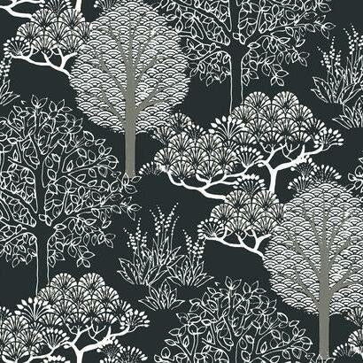 Kimono Trees Wallpaper | Jeffrey Stevens