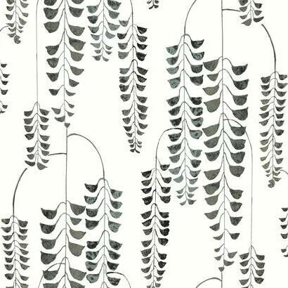 Deco Wisteria Wallpaper | Jeffrey Stevens