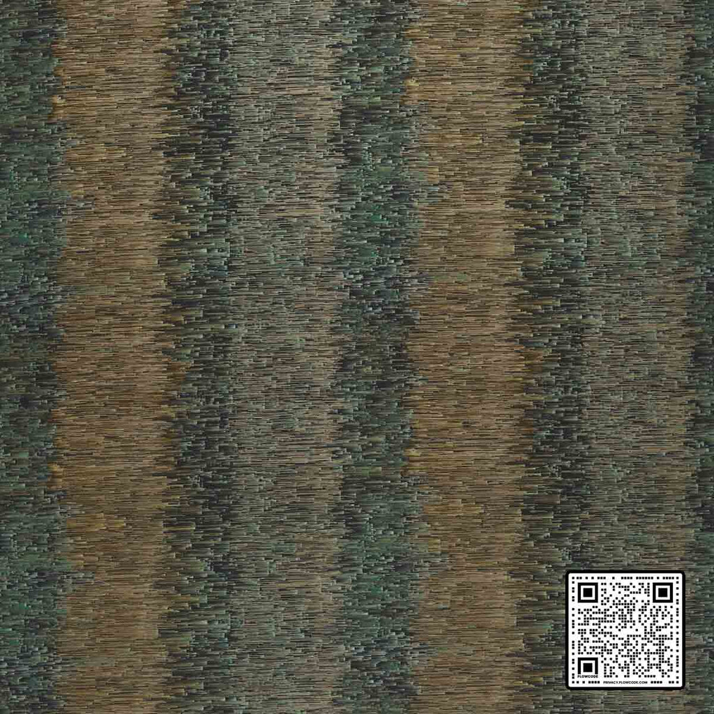  OMBRE COTTON RUST ORANGE GREEN DRAPERY available exclusively at Designer Wallcoverings