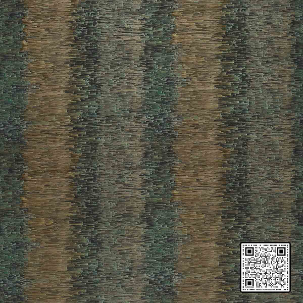  OMBRE COTTON RUST ORANGE GREEN DRAPERY available exclusively at Designer Wallcoverings