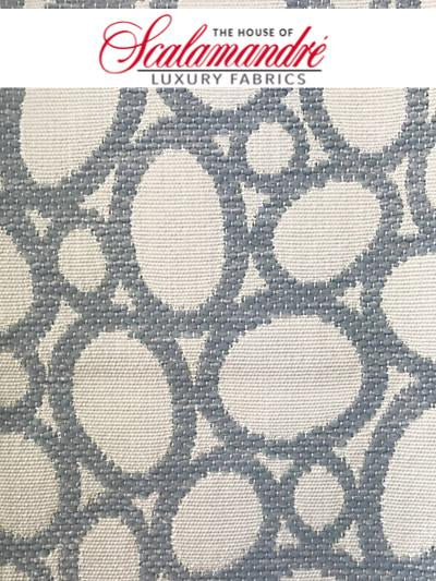 MADAGASCAR OVALS FR - POWDER BLUE - FABRIC - F38038-005 at Designer Wallcoverings and Fabrics, Your online resource since 2007