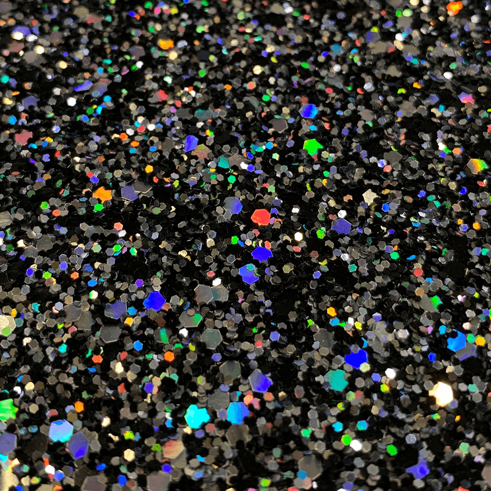 Hollywood Glamour Black Rainbow Galaxy Metallic Glitter – Designer  Wallcoverings and Fabrics