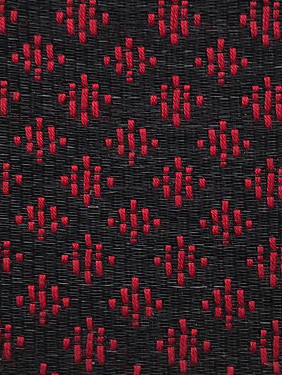 APPALOOSA HORSEHAIR - RED / BLACK - Scalamandre Fabrics, Fabrics - SKA613-002 at Designer Wallcoverings and Fabrics, Your online resource since 2007