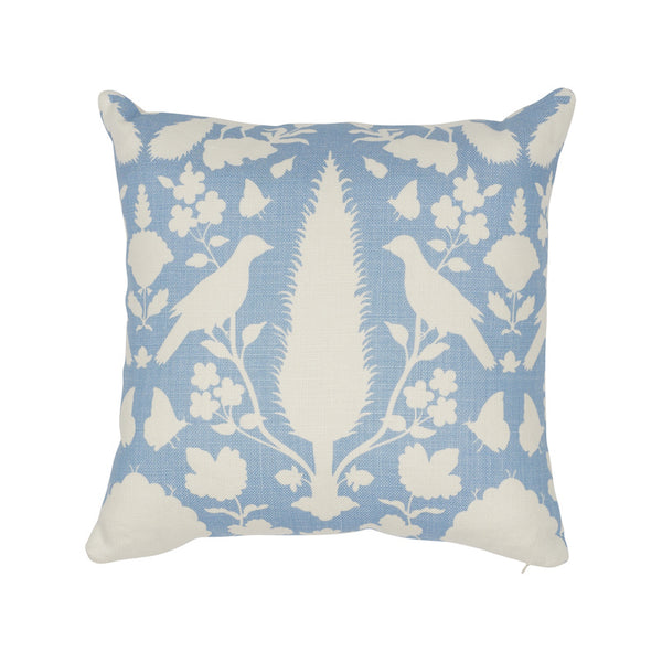 CHENONCEAU 18" PILLOW Sky&White