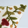 HIGHGROVE TREE CREWEL PILLOW Mulberry  