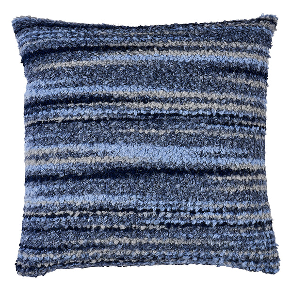 Bensley Boucle 20" Pillow Blue