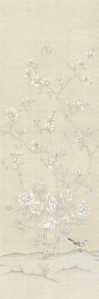 Et Cie Elegant Garden Cream Panel #16