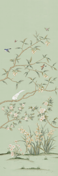 Et Cie Mint Garden Panel #2