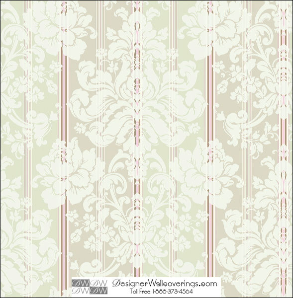 Essex Damask Stripe Wall Paper