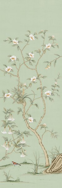 Et Cie Mint Garden Panel #20