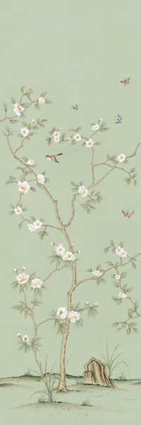 Et Cie Mint Garden Panel #14