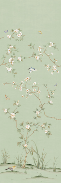 Et Cie Mint Garden Panel #11