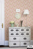 Elsie Pink Floral Wallpaper