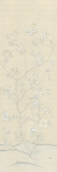 Et Cie Elegant Garden Cream Panel #18