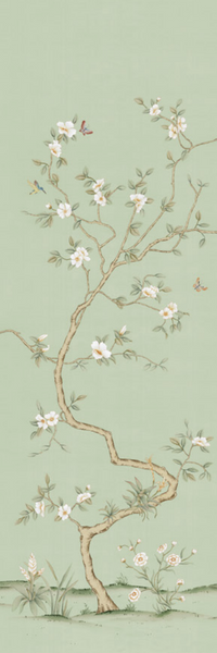 Et Cie Mint Garden Panel #10