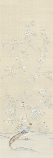 Et Cie Elegant Garden Cream Panel #17