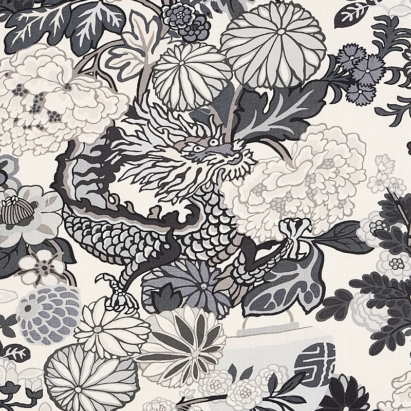 CHIANG MAI DRAGON SMOKE FABRIC – Designer Wallcoverings and Fabrics